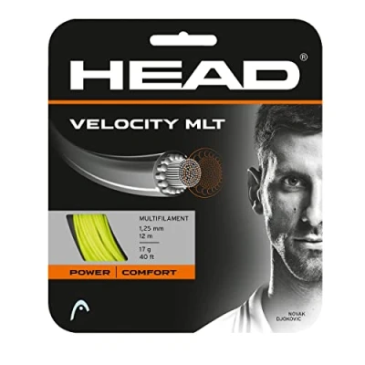 Imagen de HEAD Velocity Mlt Set Cuerda de Tenis, Unisex, Azul, 44