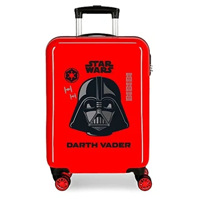 Imagen de Star Wars Darth Vader Maleta de Cabina Roja 38x55x20 cms Rígida ABS Cierre combinación Lateral 34L 2 kgs 4 Ruedas Dobles Equipaje Mano