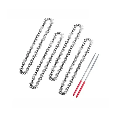 Imagen de SORTZ Cadena de minisierra 4 pulgadas 6 8 1/4 &quot;Paso 043&quot;Calibre 47 DL 45DL 28DL 36DL 37DL 48DL Cadenas motosierra 2 piezas (Color : pcs Inch 36DL, Size