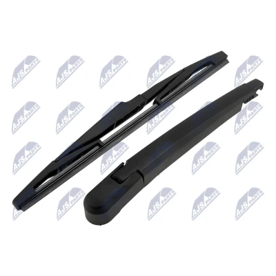 Imagen de Brazo del limpiaparabrisas, lavado de parabrisas Nty EWB PL 018 posterior con limpiaparabrisas incorporado OPEL: Astra J Hatchback