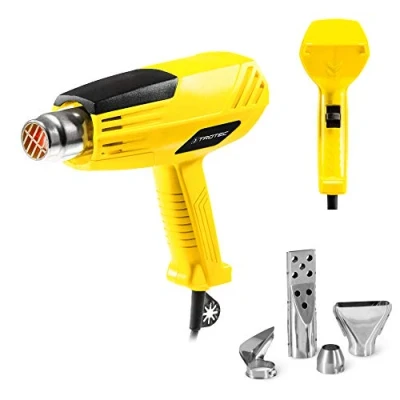 Imagen de TROTEC Pistola de aire caliente HyStream 200 W, Potente, Con Adaptador Boquillas, Bricolaje, Artesanías