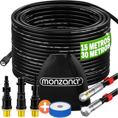 Imagen de Set Limpieza Pipa Premium 5 pzs negro 30m
