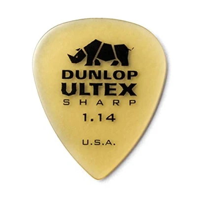 Imagen de Dunlop 433 ULTEX Sharp Púas Player&#039;s Pack 1.14mm, ivory (6 pack)