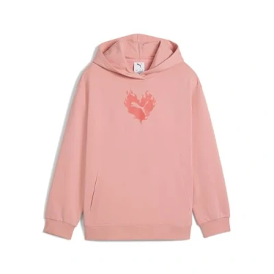Imagen de Sudadera con capucha Flaming Love juvenil