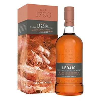 Imagen de Ledaig SINCLAIR SERIES Rioja Cask Finish 46,3% Vol. 0,7l in Giftbox