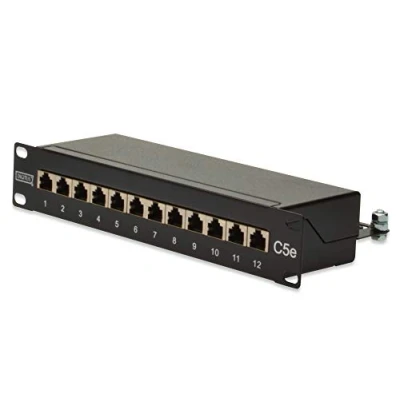 Imagen de Digitus 10&quot; Cat 5e Bahía de entrada (Cat. 5e, RJ45 FM 5e), gris