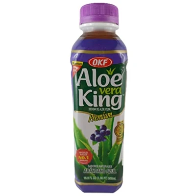 Imagen de rumarkt Aloe Vera King Bebida de arándano (500 ml, incluye 0,25 )