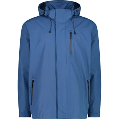 Imagen de CMP Chaqueta Hombre Capucha Cremallera Con Ventilación, Azul polvoriento, 48