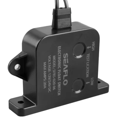 Imagen de SEAFLO Interruptor de sentina campo eléctrico Para 12 V/24 V, estado sólido, hasta 20 A