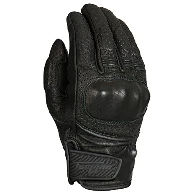 Imagen de Furygan LR Jet Vented D3O Táctil Palma 100% Piel de Cabra Guantes Ligeros Moto para Hombre Protección Metacarpiana Adventure Touring Urbano