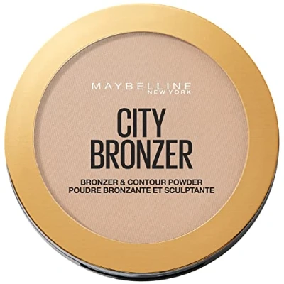 Imagen de MAYBELLINE City Bronzer Polvos Bronceadores Mate para Pieles Medias, Tono 250 Warm Medium, 8 g (Paquete de 1)