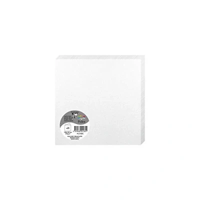 Imagen de Clairefontaine 2126 C Pollen Pack de 25 Sobres dípticas 16 x cm), color Blanc Irisé 0.10