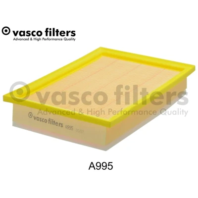 Imagen de DAVID VASCO A995 filtro de aire 59 211 306 rectangular Cartucho filtrante con previo SEAT: Alhambra I, FORD: Galaxy Mk1 MPV