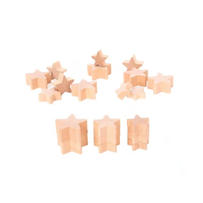 Imagen de Estrellas Madera Natural
