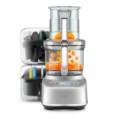 Imagen de Sage Paradice 16 Robot de Cocina para Cortar, Triturar, Freír, Picar y Hacer Puré, Acero Inoxidable Cepillado