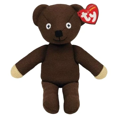 Imagen de ty Mr. Bean Teddy Bear Regular Beanie Baby Peluche Suave Coleccionable