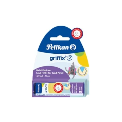 Imagen de Pelikan Griffix, Mina para el lápiz ,HB, 6 unidades