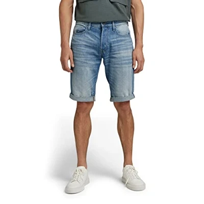 Imagen de G Star 3301 Short Shorts vaqueros, Hombre, Talla: 30, Sato denim