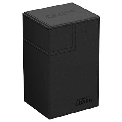Imagen de Ultimate Guard Flip`n`Tray 80+ XenoSkin Monocolor Negro