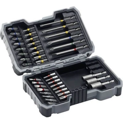 Imagen de Bosch Profesional para atornillar y llaves de vaso (Ph,Pz,Sl,H,T,Th), Herramientas, Set 43 Unidades