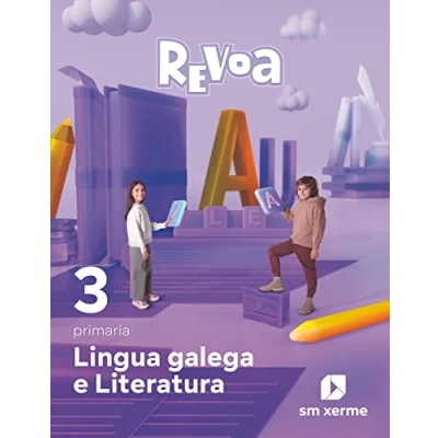Imagen de Lingua galega e Literatura. 3 Primaria. Revoa 9788498548730 (REVUELA)