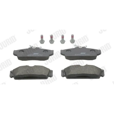 Imagen de JURID 572422J Juego de pastillas freno no preparado para indicador desgaste sin accesorios NISSAN: Almera II Hatchback, Primera Berlina