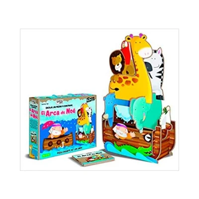 Imagen de Carton 3D. El Arca De Noe. Edic. ilustrado (Español)