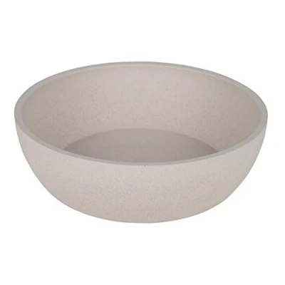 Imagen de District 70 5352 Comedero para Perros Bamboo Merengue Medio: 17,5 x 5,8 cm (1000 ml).