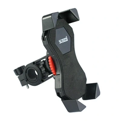 Imagen de scozzi Soporte Móvil Bicicleta Bici Teléfono Montaña Carretera MTB Universal, por ej. Compatible con Samsung S23 S22 S21 S20 A54 A53 para iPhone 15 14 13 12 11 XR FE Plus Ultra Mini Lite Pro