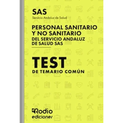 Imagen de Personal Sanitario y no del Servicio Andaluz de Salud. Test Temario común. SAS 2024 (SIN COLECCION)