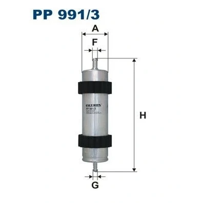 Imagen de FILTRON PP 991/3 Filtro Combustible de tubería 8 10 AUDI: A6 C7 Avant, Berlina, A4 B9 Avant