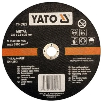 Imagen de YATO YT 5927 Disco lija, amolador angular 230 2 6500 22
