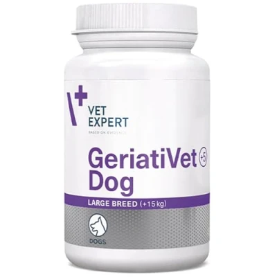 Imagen de VetExpert GeriatiVet Dog Complemento alimenticio para la vitalidad del perro, perros de más 15 kg peso