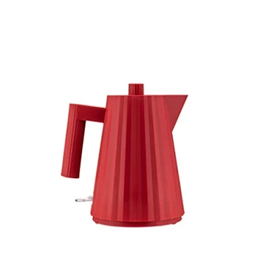 Imagen de Alessi Kettle Plissé Red Michele de Lucchi 1 Liter MDL06/1 R