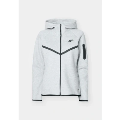 Imagen de Nike Sportswear Tech Fleece Windrunner Sudadera Con Capucha Y Cremallera Completa Mujer, Dk Grey Heather/Black, HV6747 063, 2XL