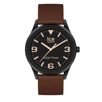 Imagen de ICE Watch solar power Casual brown Reloj marrón para Hombre con Correa de silicona 020607 (Medium)
