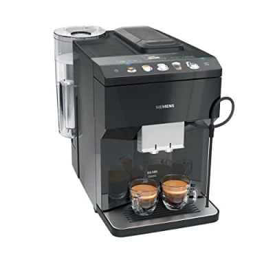 Imagen de Siemens, cafetera totalmente automática, EQ500, con pantalla TFT, depósitos para café en grano o molido, iAroma System, TP503R09