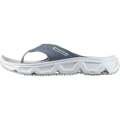 Imagen de Salomon Reelax Break 6.0 Chanclas de Recuperación para Hombre, Zancada amortiguada, Sujeción del pie sin costuras, Ligereza, Blue Ashes, 43 1/3