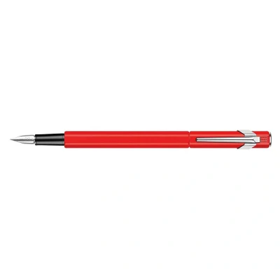 Imagen de Pluma estilográfica Classic Line, color rojo, punta mediana