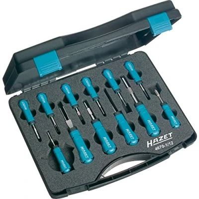 Imagen de Hazet 4670 1/12 serie di utensili per impianti elettrici, multicolore