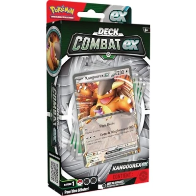 Imagen de Pokémon JCC Deck Combat Kangourex ex (Deck de 60 Cartas Listo para Usar)