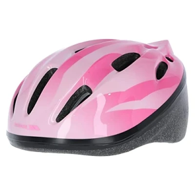 Imagen de Trespass niños de Cranky Ciclo Casco Seguridad, Infantil, Color Rosa, tamaño Size 48/52