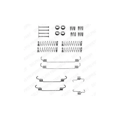 Imagen de DELPHI LY1331 Juego de accesorios, zapatas freno CITROËN: C3 II, I Hatchback, Pluriel, PEUGEOT: 301 Berlina