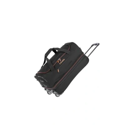 Imagen de travelite Bolsa de Viaje Trolley 2 Ruedas Talla M con Pliegue expansión, Serie Equipaje Basics: Blanda Volumen Extra, 55 cm, 51 litros (Ampliable a 64 litros)