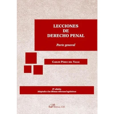 Imagen de Lecciones de Derecho Penal. Parte general