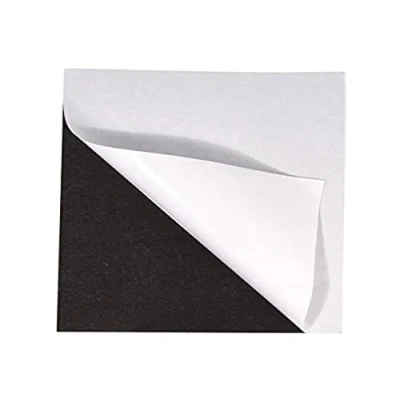 Imagen de Rayher Lámina magnética autoadhesiva, 21x29 cm, 2 mm grosor, recortable, para imanes, 8959400