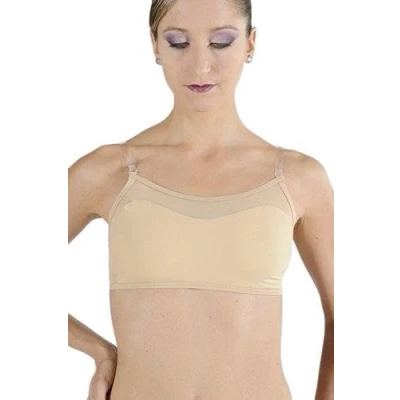 Imagen de Wear Moi Sujetador de Danza, Camiseta Interior Akira, Beige (L)