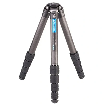 Imagen de Leofoto Ranger Trípode de Carbono Altura Máx.: 48 cm mínima: 8 Patas Ajustables en 3 ángulos Ideal para fotografía Macro LS 365C