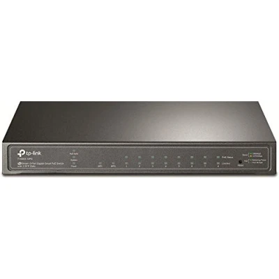 Imagen de TP Link T1500G 10PS(TL SG2210P) Switch Smart Gigabit PoE de 8 Puertos con 2 Ranuras SFP