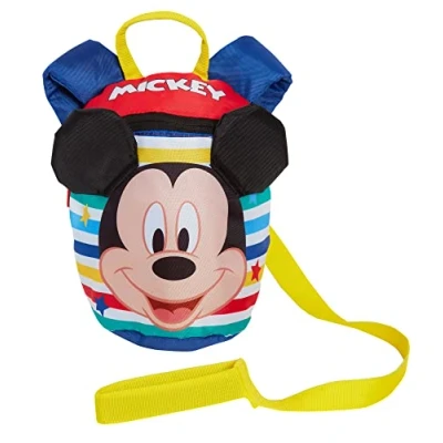 Imagen de Disney Mochila De Mickey Mouse Con Riendas Niñas Niños Arnés Seguridad Desmontable Bolsa Guardería